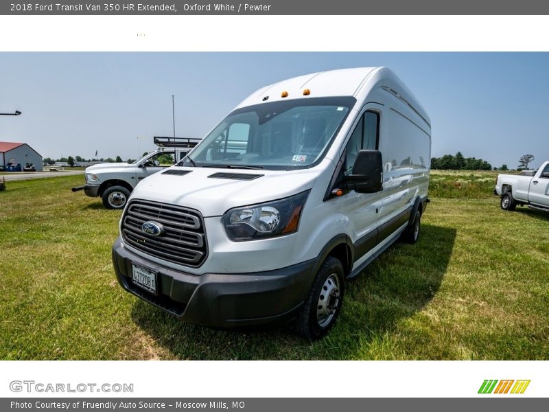  2018 Transit Van 350 HR Extended Oxford White