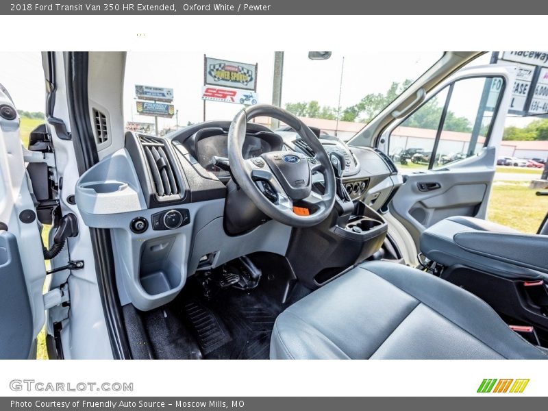 Front Seat of 2018 Transit Van 350 HR Extended