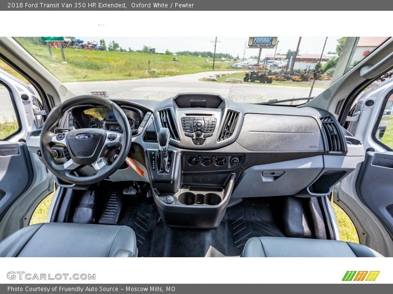 Dashboard of 2018 Transit Van 350 HR Extended