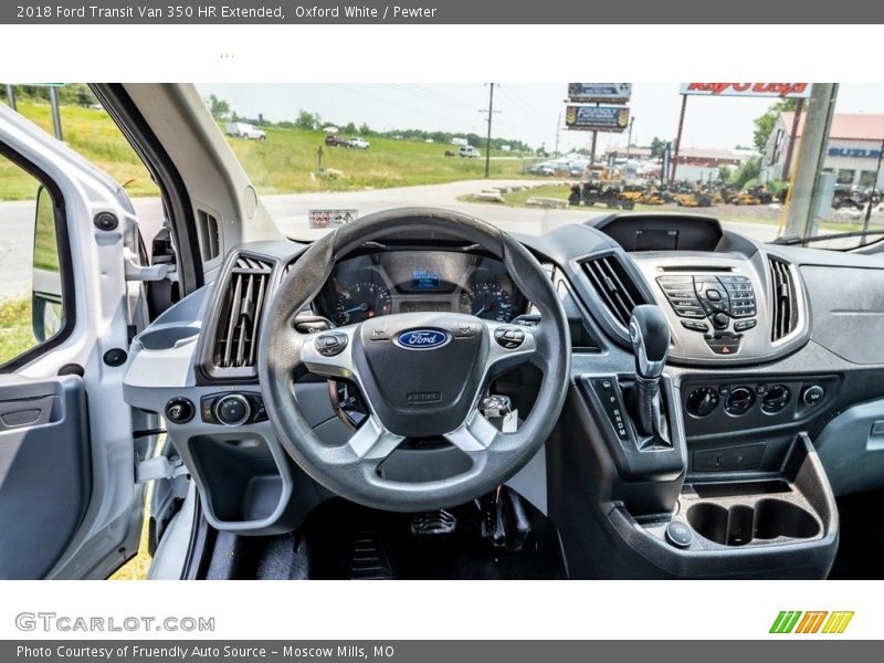 Dashboard of 2018 Transit Van 350 HR Extended