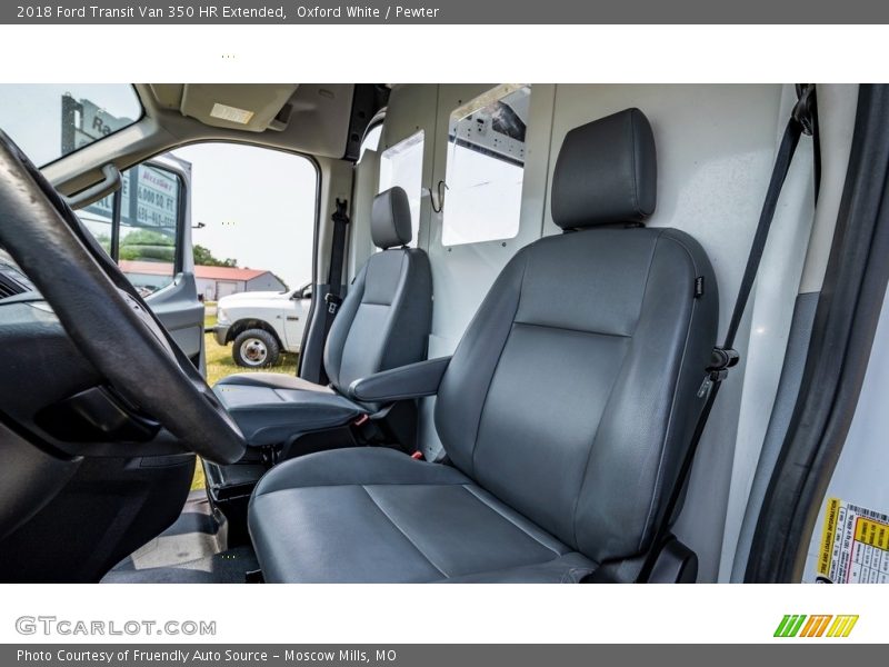 Front Seat of 2018 Transit Van 350 HR Extended