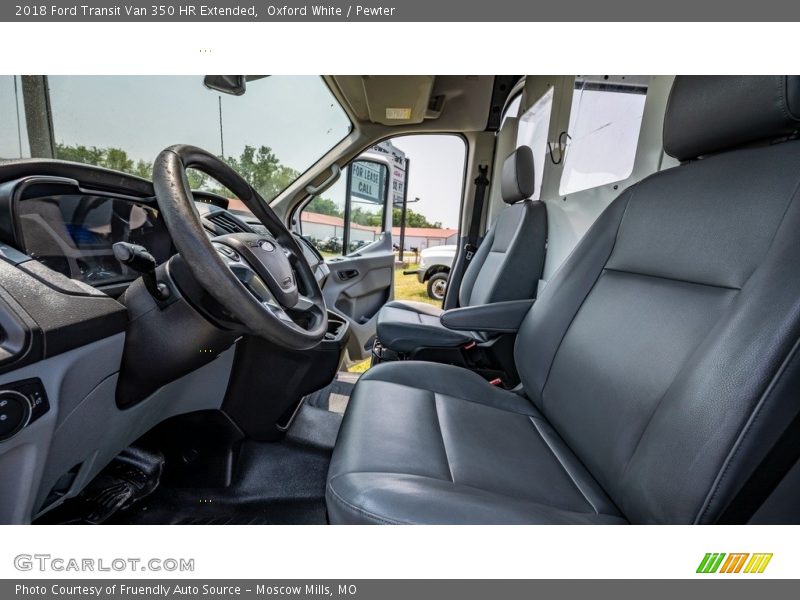 Front Seat of 2018 Transit Van 350 HR Extended