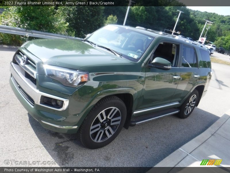 Army Green / Black/Graphite 2022 Toyota 4Runner Limited 4x4