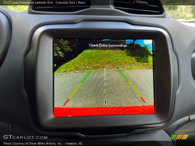 Controls of 2023 Renegade Latitude 4x4