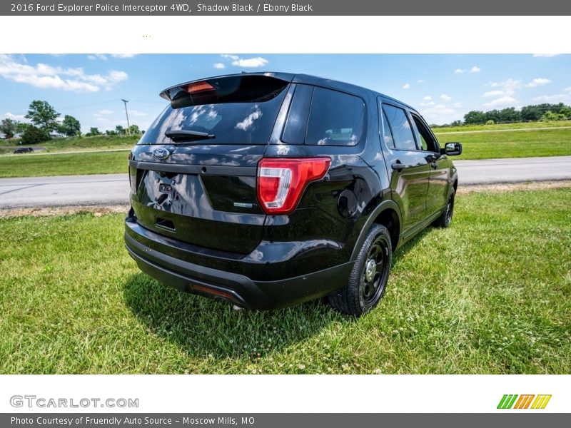 Shadow Black / Ebony Black 2016 Ford Explorer Police Interceptor 4WD