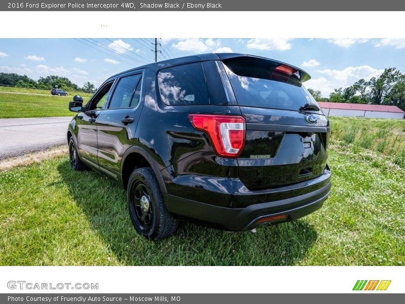 Shadow Black / Ebony Black 2016 Ford Explorer Police Interceptor 4WD
