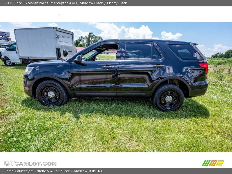 Shadow Black / Ebony Black 2016 Ford Explorer Police Interceptor 4WD