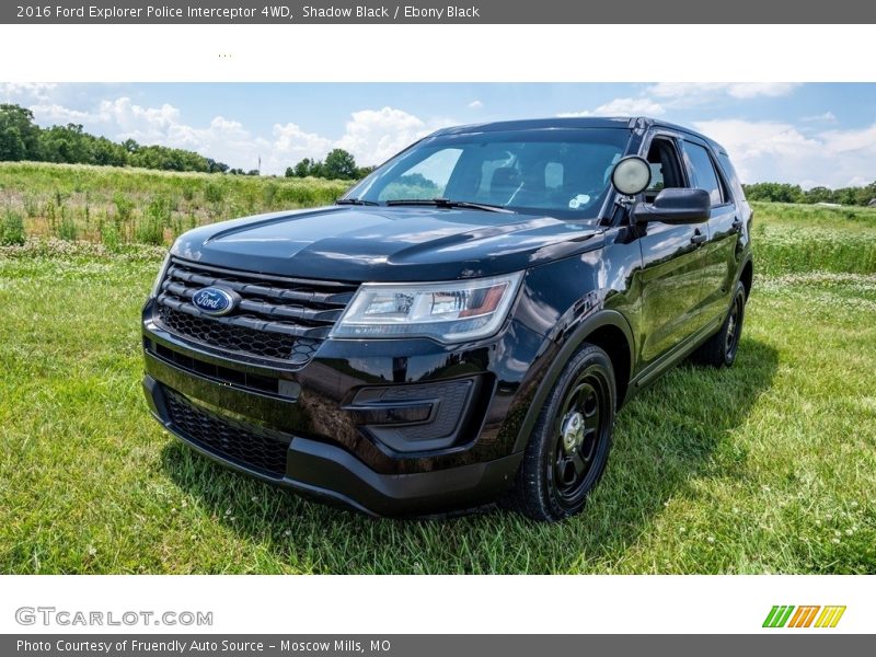 Shadow Black / Ebony Black 2016 Ford Explorer Police Interceptor 4WD