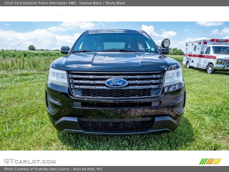 Shadow Black / Ebony Black 2016 Ford Explorer Police Interceptor 4WD