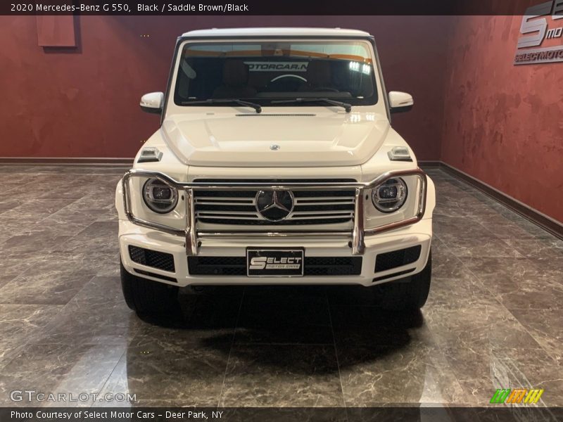 Black / Saddle Brown/Black 2020 Mercedes-Benz G 550