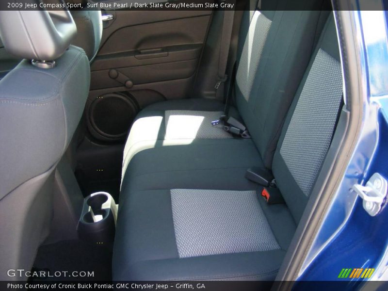 Surf Blue Pearl / Dark Slate Gray/Medium Slate Gray 2009 Jeep Compass Sport