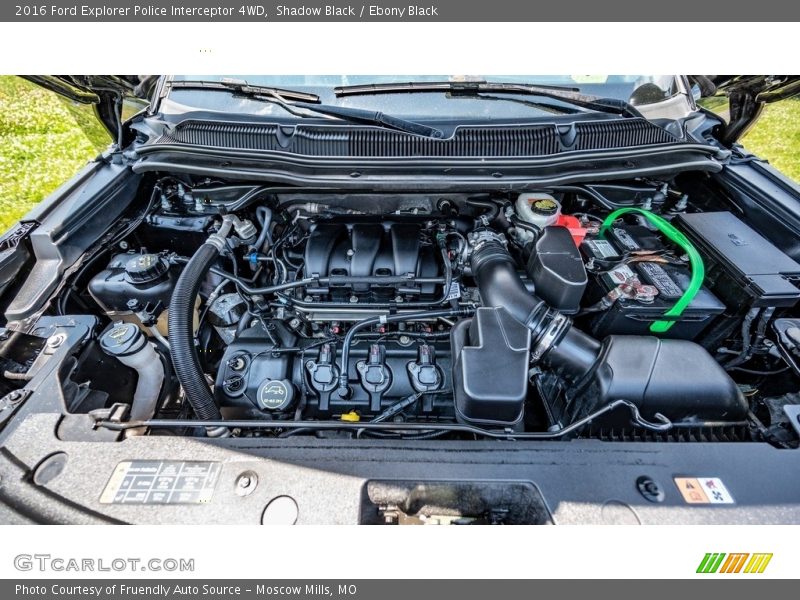 Shadow Black / Ebony Black 2016 Ford Explorer Police Interceptor 4WD