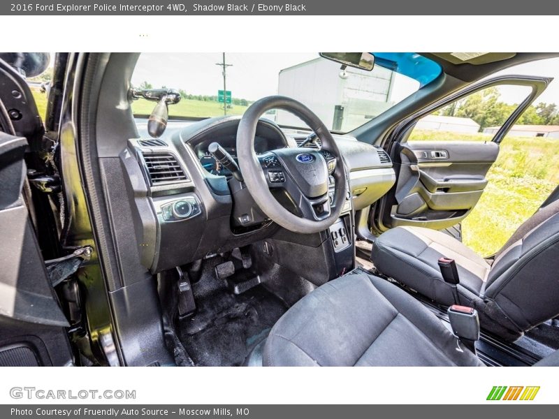 Shadow Black / Ebony Black 2016 Ford Explorer Police Interceptor 4WD