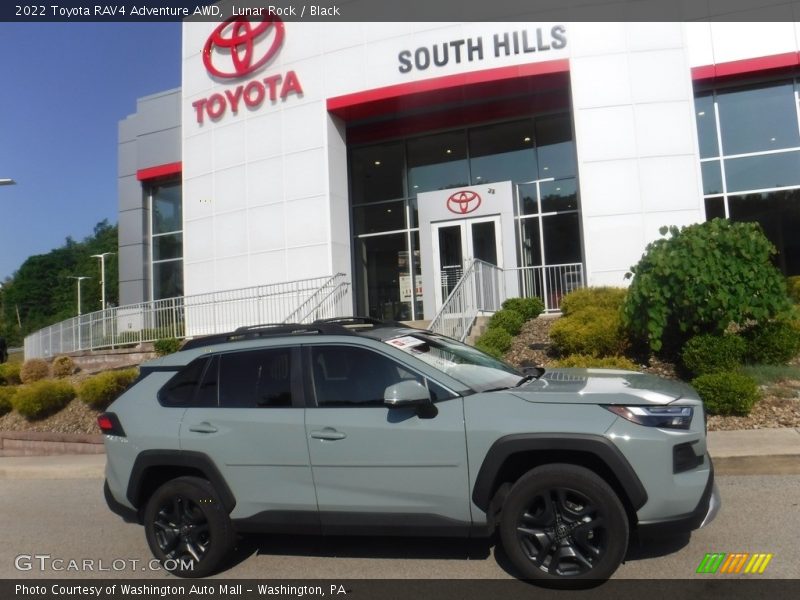 Lunar Rock / Black 2022 Toyota RAV4 Adventure AWD