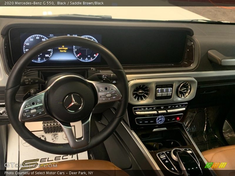 Black / Saddle Brown/Black 2020 Mercedes-Benz G 550