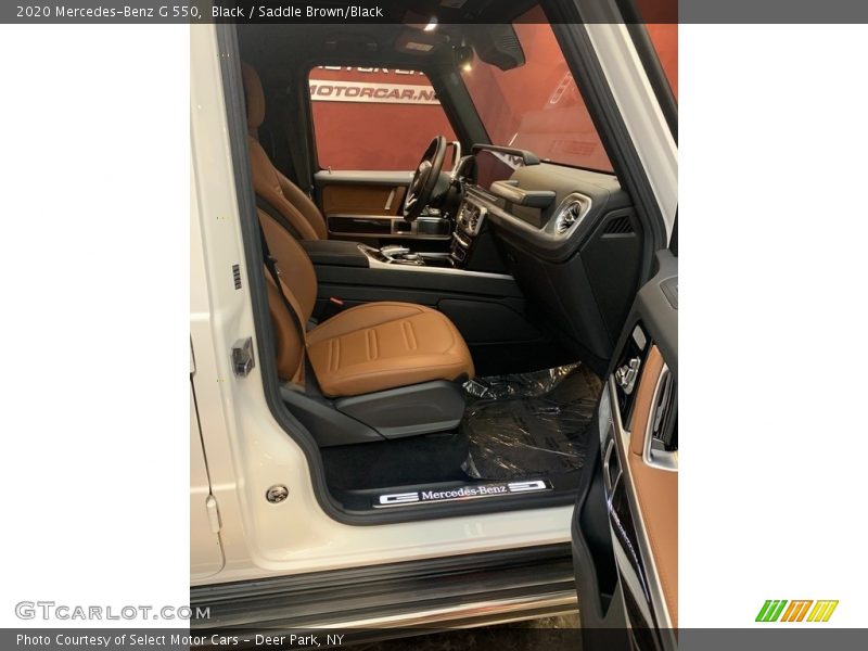 Black / Saddle Brown/Black 2020 Mercedes-Benz G 550