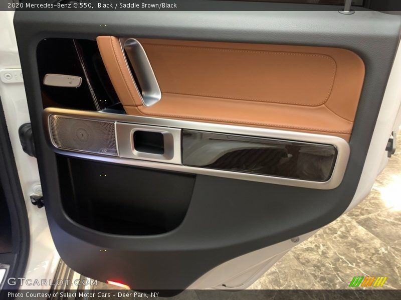 Black / Saddle Brown/Black 2020 Mercedes-Benz G 550