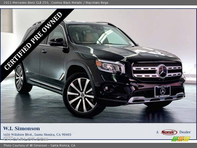Cosmos Black Metallic / Macchiato Beige 2021 Mercedes-Benz GLB 250