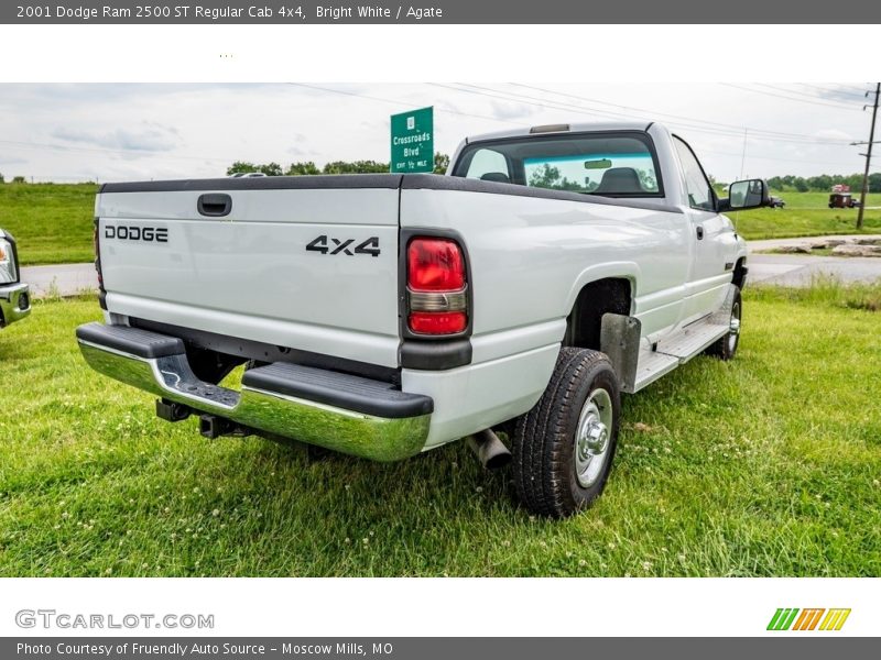 Bright White / Agate 2001 Dodge Ram 2500 ST Regular Cab 4x4