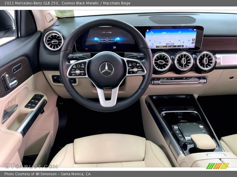 Cosmos Black Metallic / Macchiato Beige 2021 Mercedes-Benz GLB 250
