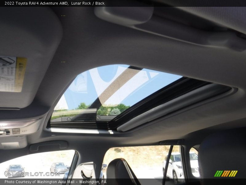 Sunroof of 2022 RAV4 Adventure AWD