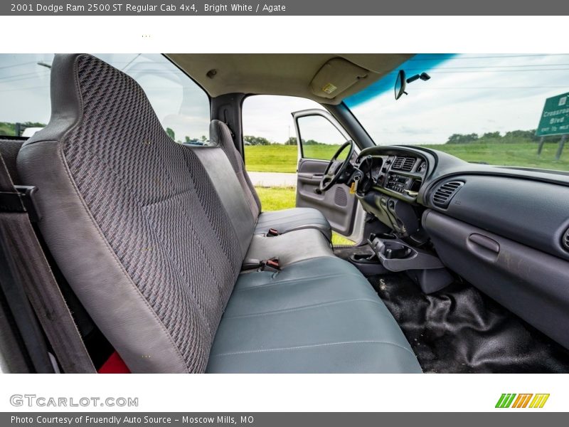 Bright White / Agate 2001 Dodge Ram 2500 ST Regular Cab 4x4