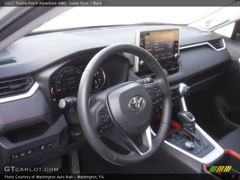 Dashboard of 2022 RAV4 Adventure AWD