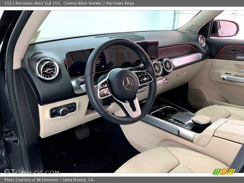 Cosmos Black Metallic / Macchiato Beige 2021 Mercedes-Benz GLB 250