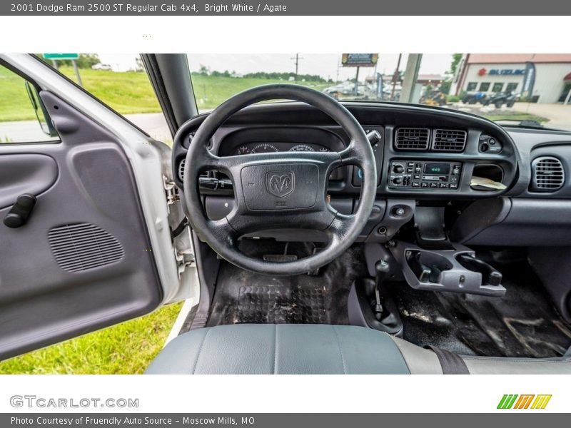 Bright White / Agate 2001 Dodge Ram 2500 ST Regular Cab 4x4