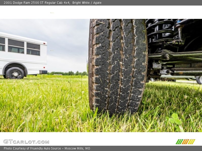 Bright White / Agate 2001 Dodge Ram 2500 ST Regular Cab 4x4