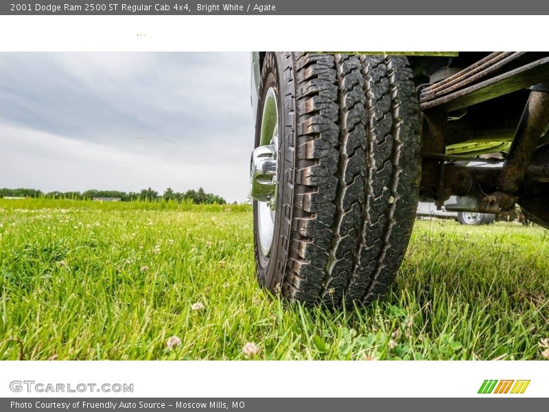 Bright White / Agate 2001 Dodge Ram 2500 ST Regular Cab 4x4