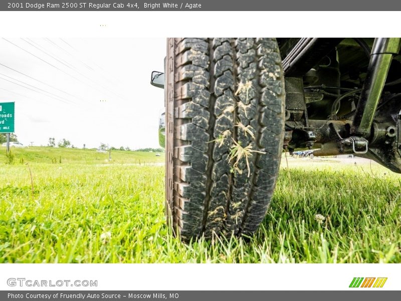 Bright White / Agate 2001 Dodge Ram 2500 ST Regular Cab 4x4