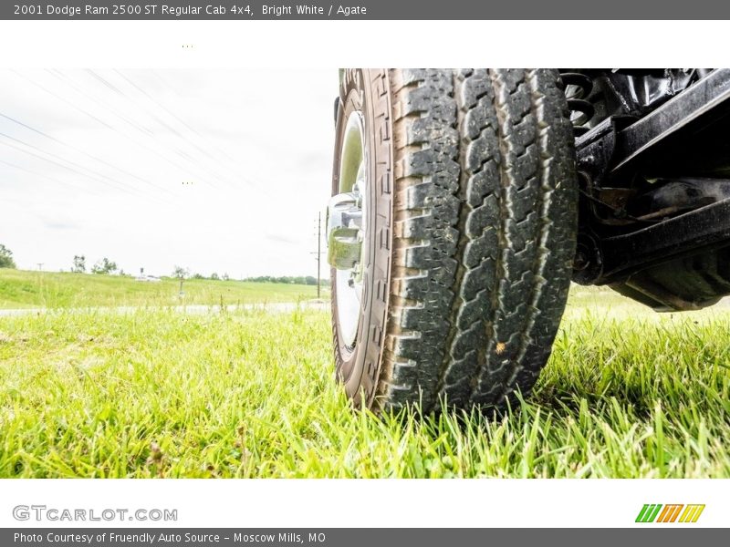 Bright White / Agate 2001 Dodge Ram 2500 ST Regular Cab 4x4