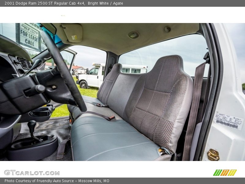Bright White / Agate 2001 Dodge Ram 2500 ST Regular Cab 4x4