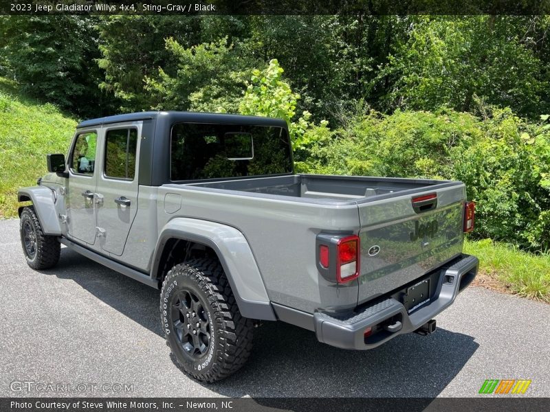 Sting-Gray / Black 2023 Jeep Gladiator Willys 4x4