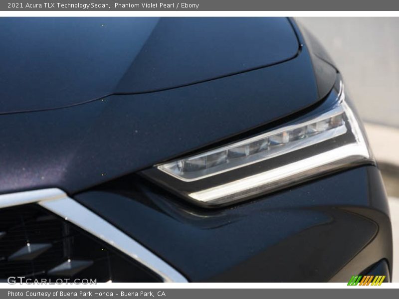 Phantom Violet Pearl / Ebony 2021 Acura TLX Technology Sedan
