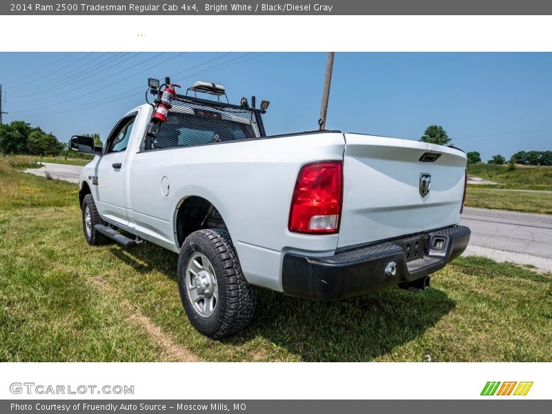 Bright White / Black/Diesel Gray 2014 Ram 2500 Tradesman Regular Cab 4x4