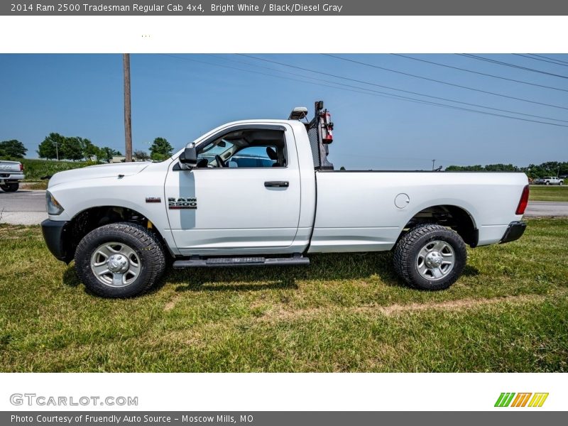 Bright White / Black/Diesel Gray 2014 Ram 2500 Tradesman Regular Cab 4x4