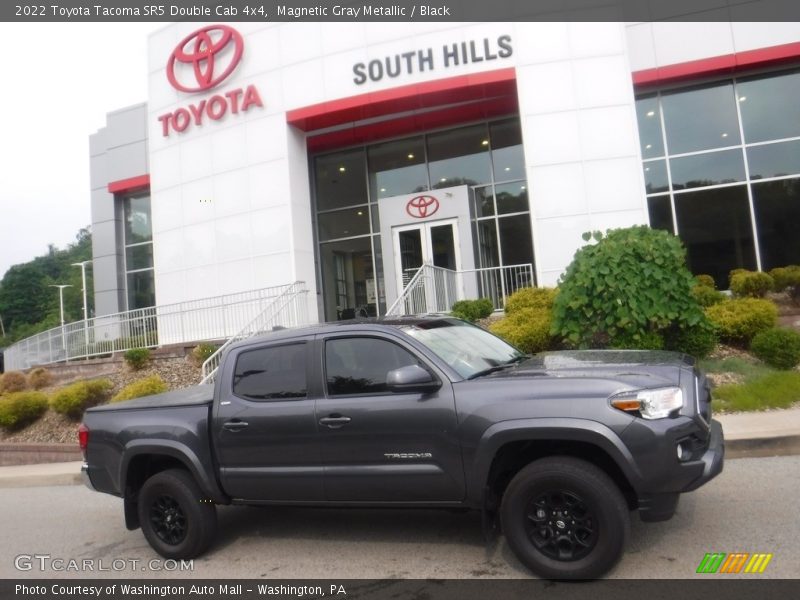 Magnetic Gray Metallic / Black 2022 Toyota Tacoma SR5 Double Cab 4x4