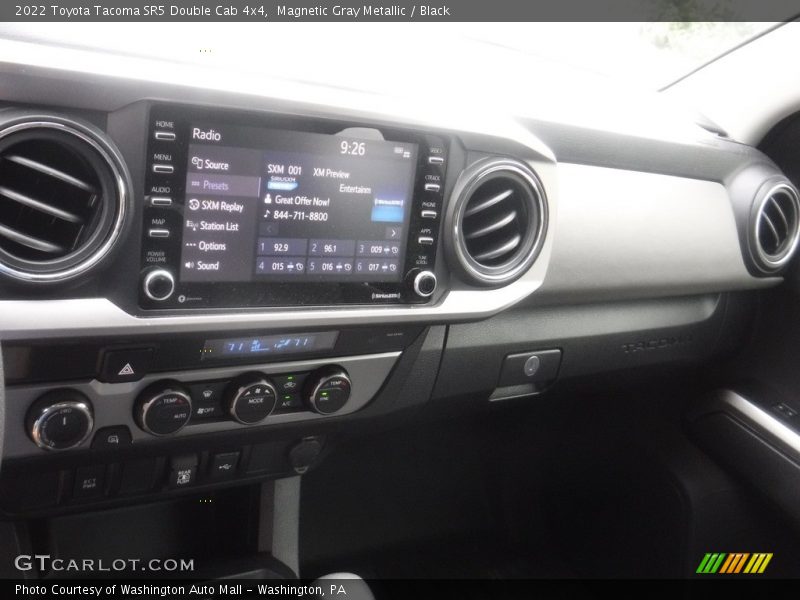 Dashboard of 2022 Tacoma SR5 Double Cab 4x4