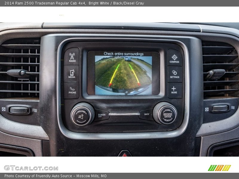 Bright White / Black/Diesel Gray 2014 Ram 2500 Tradesman Regular Cab 4x4