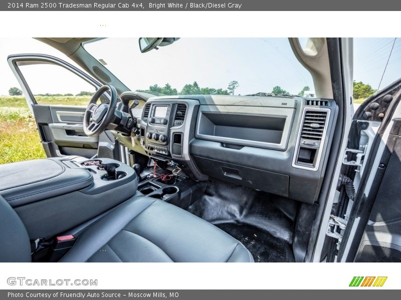 Bright White / Black/Diesel Gray 2014 Ram 2500 Tradesman Regular Cab 4x4
