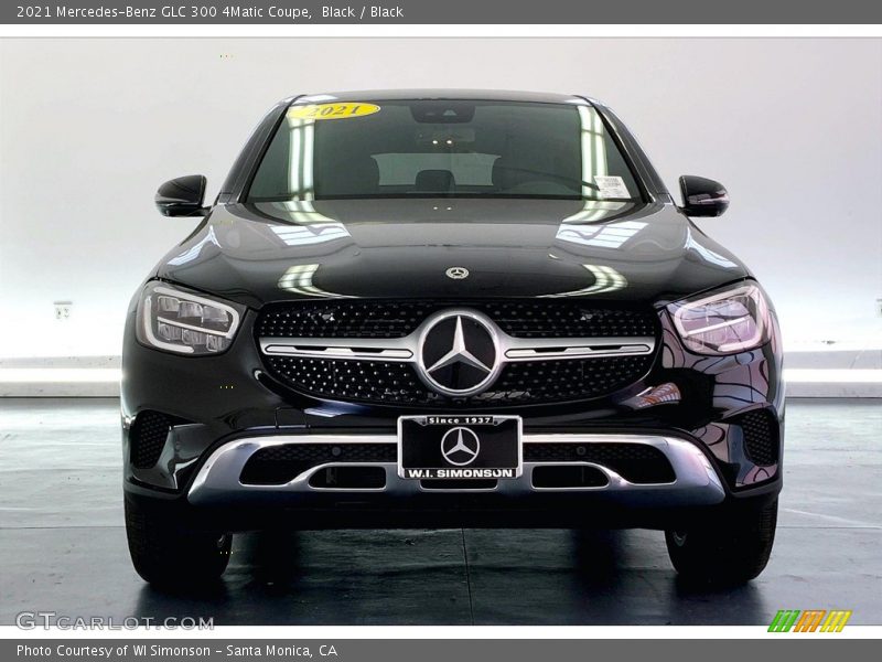 Black / Black 2021 Mercedes-Benz GLC 300 4Matic Coupe