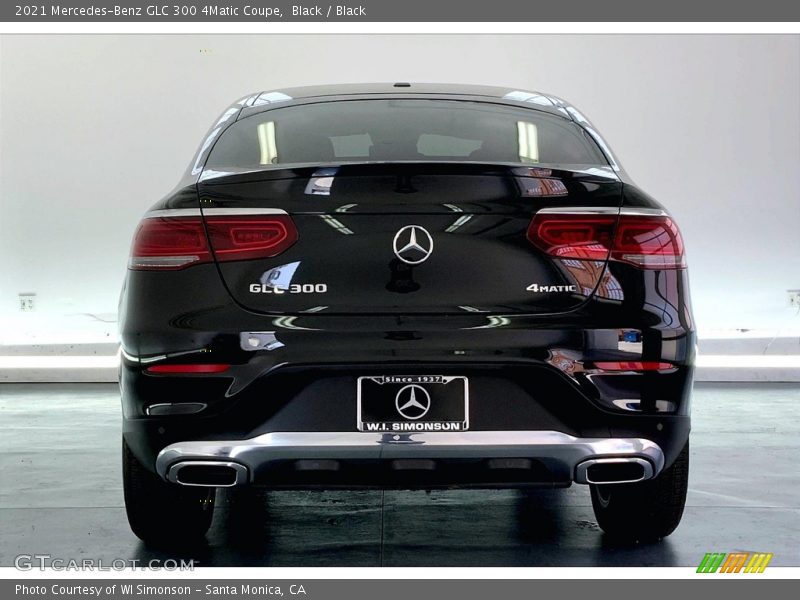 Black / Black 2021 Mercedes-Benz GLC 300 4Matic Coupe