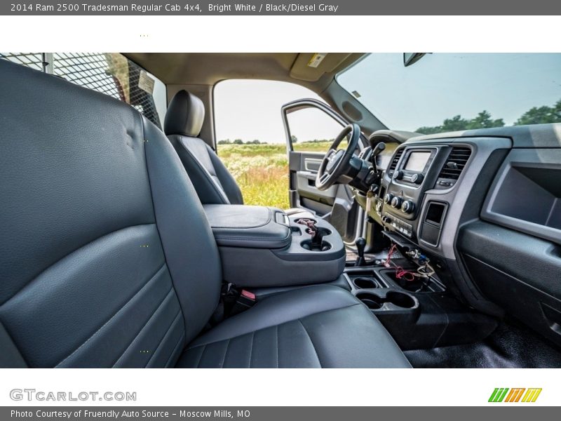 Bright White / Black/Diesel Gray 2014 Ram 2500 Tradesman Regular Cab 4x4