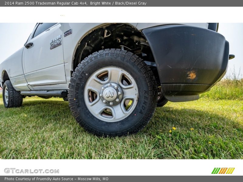 Bright White / Black/Diesel Gray 2014 Ram 2500 Tradesman Regular Cab 4x4