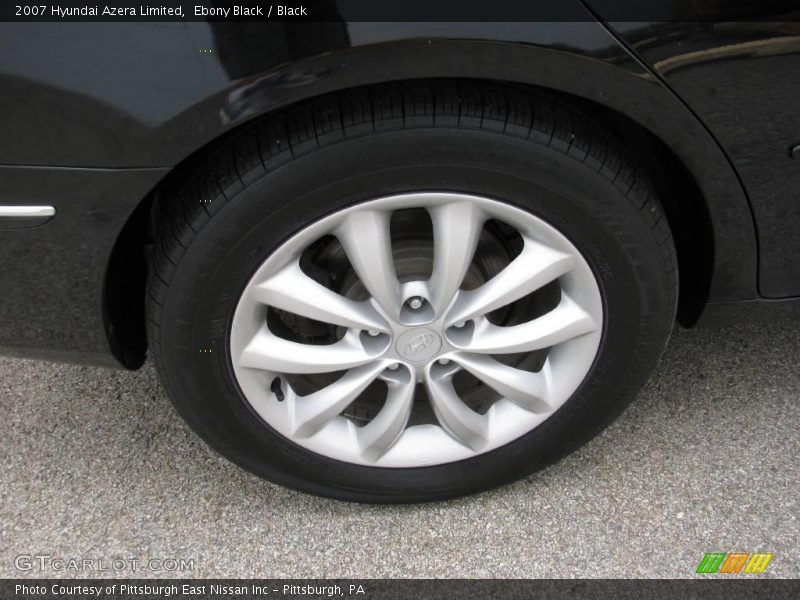 Ebony Black / Black 2007 Hyundai Azera Limited