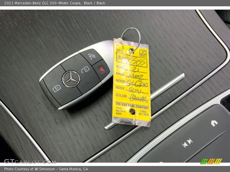 Black / Black 2021 Mercedes-Benz GLC 300 4Matic Coupe