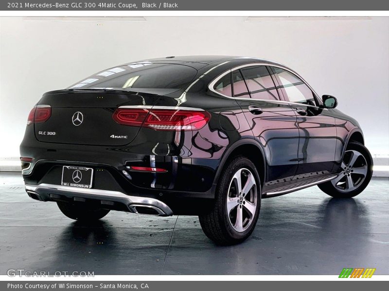 Black / Black 2021 Mercedes-Benz GLC 300 4Matic Coupe
