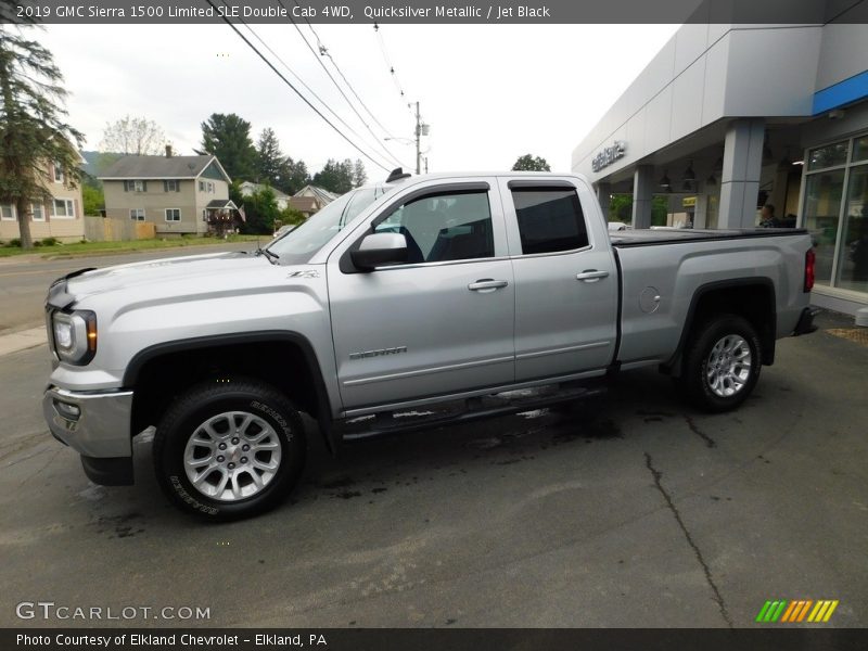  2019 Sierra 1500 Limited SLE Double Cab 4WD Quicksilver Metallic